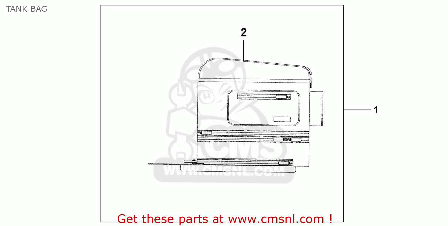 Honda ST1300 PANEUROPEAN 2008 (8) ENGLAND / MKH TANK BAG buy TANK BAG