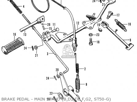 Honda ST50 DAX DENMARK パーツリストと回路図