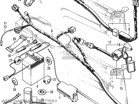 Honda ST50 DAX GERMANY parts lists and schematics honda sl175 wiring diagram 