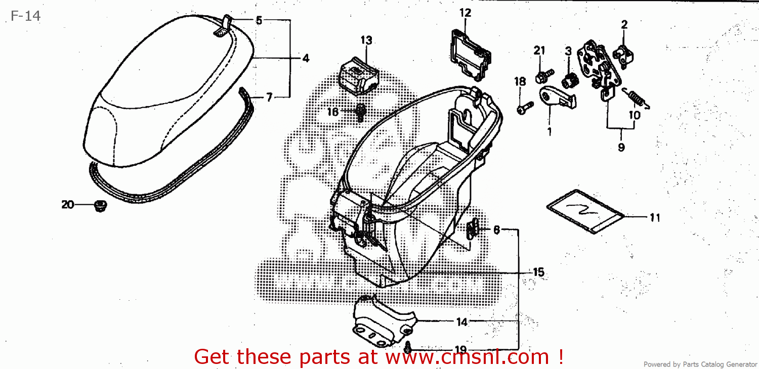 Honda tact af51 запчасти