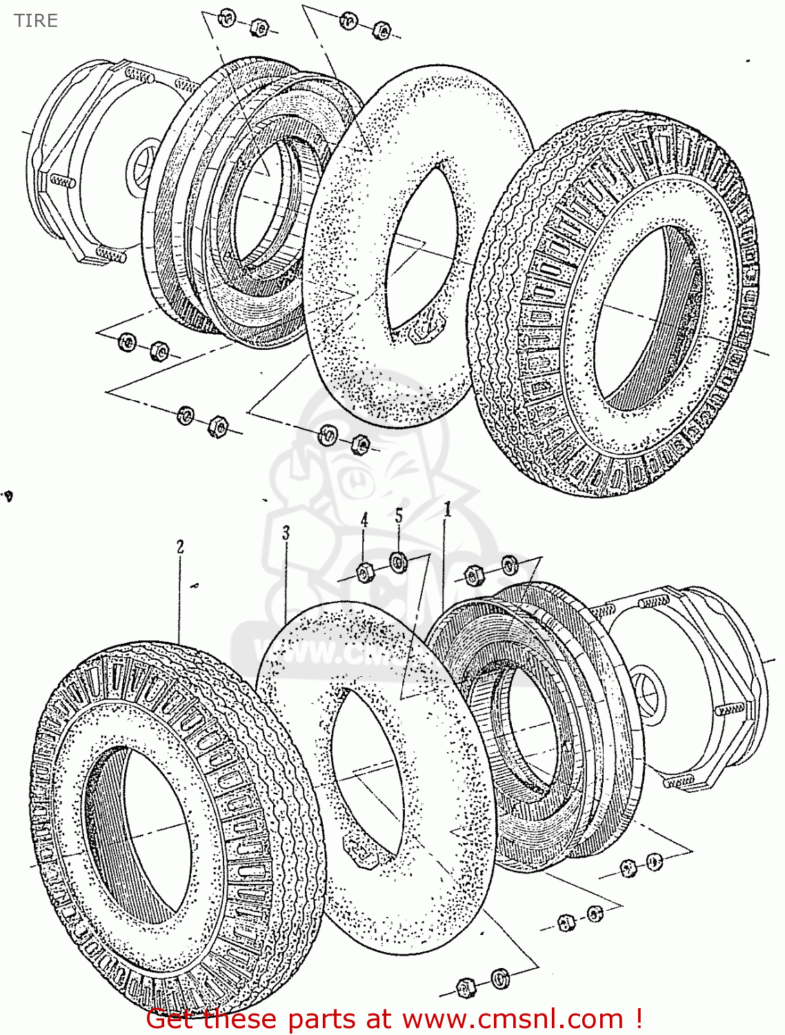 Honda T360 Tire Buy Tire Spares Online