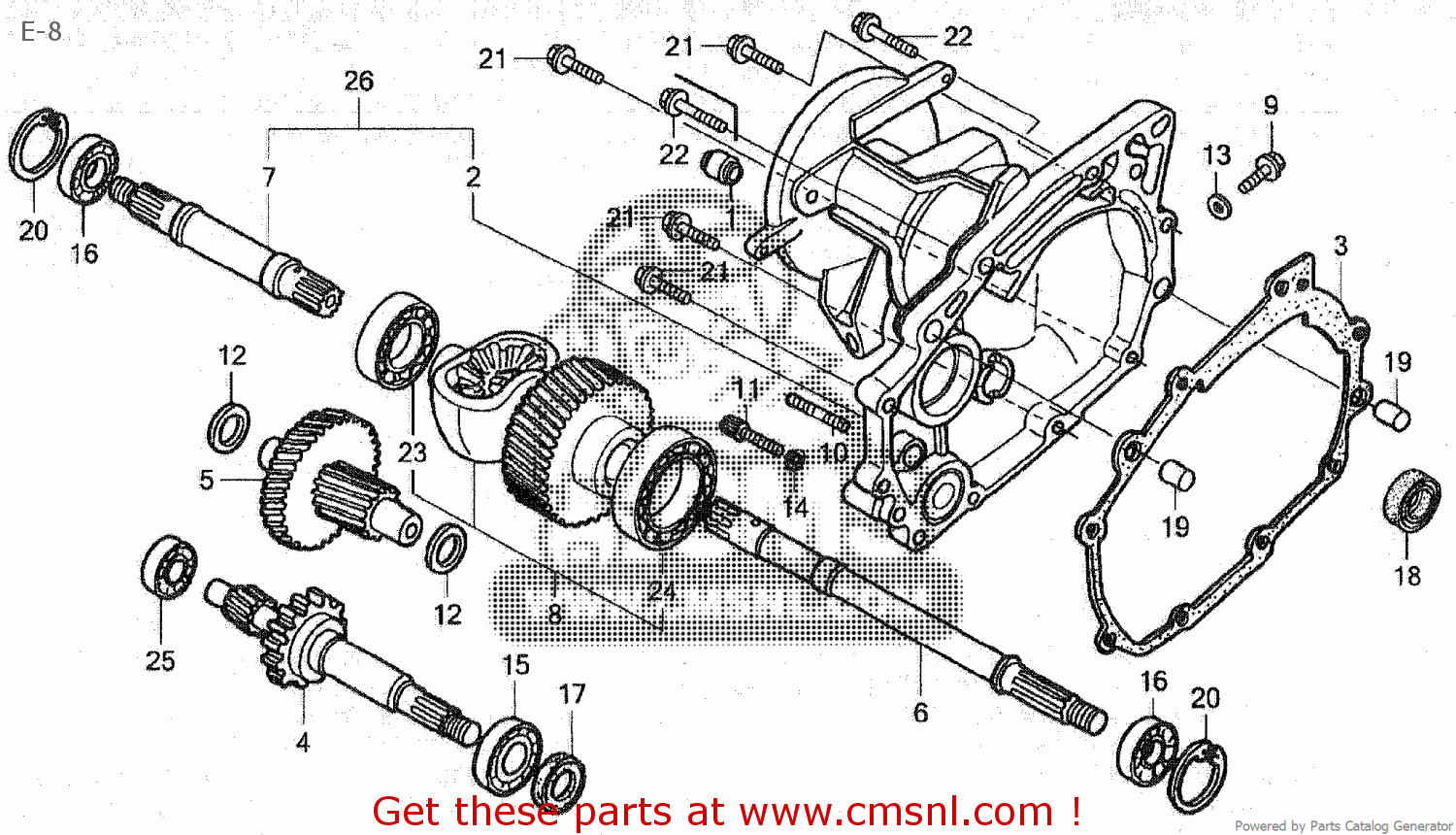 Honda gyro up запчасти