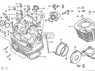 Honda TL125 1983 (D) JAPAN JF06-100 parts lists and schematics