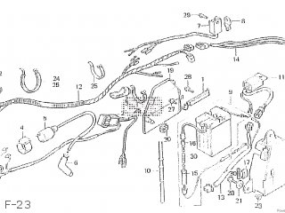 Honda TL125 1983 (D) JAPAN JF06-100 parts lists and schematics