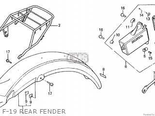 Honda TLM50 1985 (F) parts lists and schematics