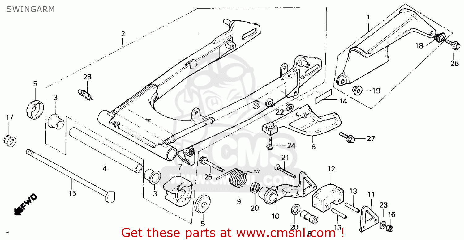 1986 Honda Reflex Parts