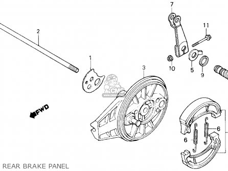 Honda TLR200 REFLEX 1987 (H) USA CALIFORNIA parts lists ... honda tlr200 wiring diagram 