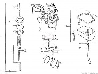 Honda TLR250 1985 (F) parts lists and schematics