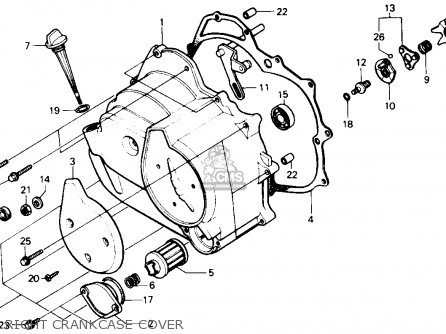 Honda TRX125 FOURTRAX 125 1988 (J) USA parts lists and schematics