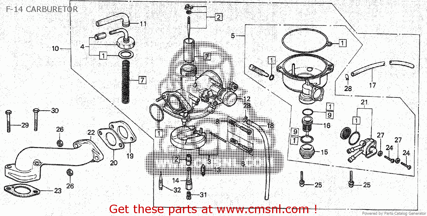 Nuovo Carburatore For Honda Fourtrax TRX125 TRX 125 ATV Carb