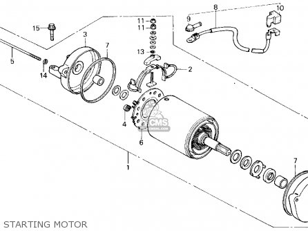 Honda Trx200sx Electric Diagram Honda Trx200sx Fourtrax 1986