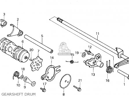 Honda TRX200SX FOURTRAX 200SX 1988 (J) USA parts lists and schematics