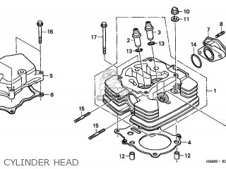 Honda TRX250 RECON 2001 (1) CANADA CMF parts lists and ... honda recon 250 battery diagram 