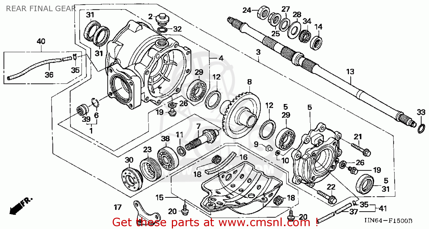 Honda Trx250ex Parts Diagram