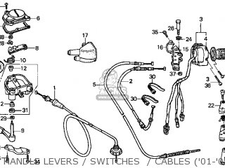 Honda TRX250EX 2004 (4) USA parts lists and schematics