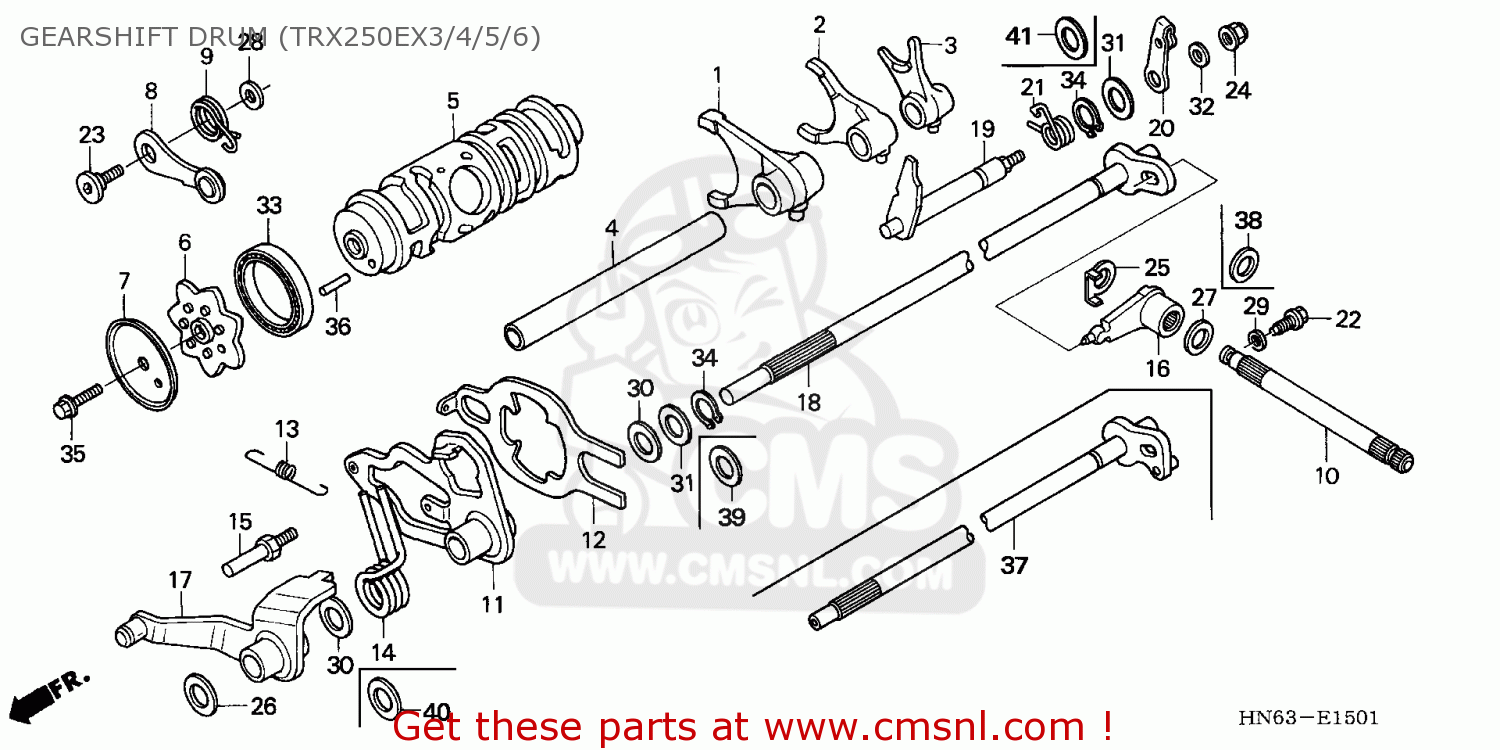 Tie Rod Ends Kit 2 Sets Of Tie Rod End Kit For EX Sportrax (2001 - Foto 6