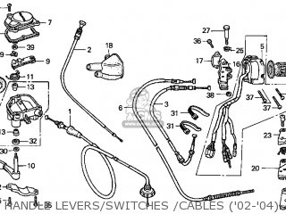 Honda TRX250TE 2002 (2) USA parts lists and schematics