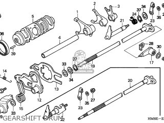 Honda TRX250TM FOURTRAX RECON 2002 (2) USA Parts Lists And Schematics