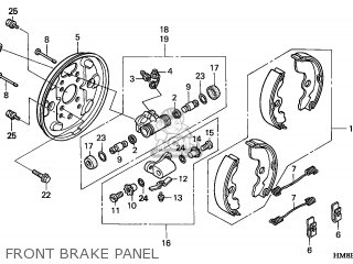 Honda TRX250TM FOURTRAX RECON 2003 (3) USA parts lists and schematics