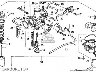 Honda TRX250TM FOURTRAX RECON 2006 (6) AUSTRALIA CMF parts lists and ...