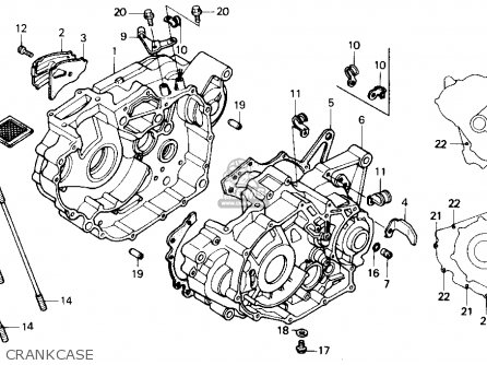 Honda TRX250X FOURTRAX 250X 1987 (H) USA parts lists and ... 87 250 mojave wire diagram 