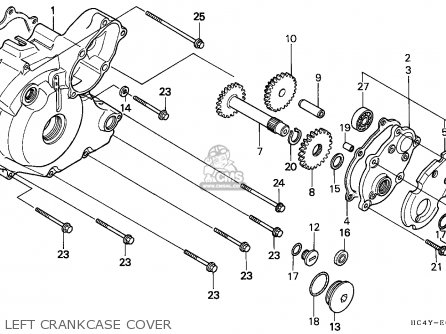 Honda TRX300 FOURTRAX 1992 (N) CANADA parts lists and schematics