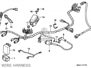 Honda Trx300 Fourtrax 1997 (v) Usa Parts Lists And Schematics