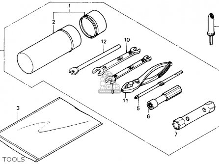 Honda TRX300 FOURTRAX 300 1989 (K) USA parts lists and schematics