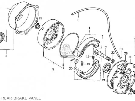 Honda TRX300 FOURTRAX 300 1994 (R) USA parts lists and schematics