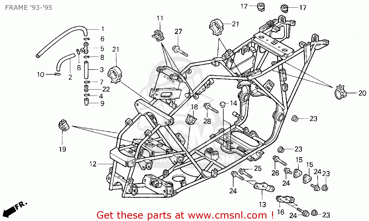 Honda Trx Parts List