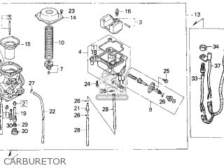 Honda TRX300 FOURTRAX 300 1999 (X) USA parts lists and schematics