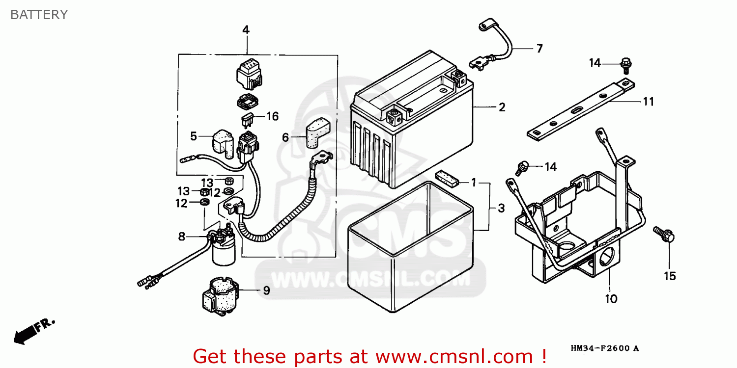 [DIAGRAM in Pictures Database] Honda Fourtrax 300 Schematic Just