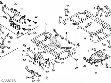 Honda 300 Fourtrax Brake Parts Rear Brake Shoes For Honda TRX300FW Fourtrax 300 4x4 1988 1990-2000 Plieuse à Metal - Foto 11