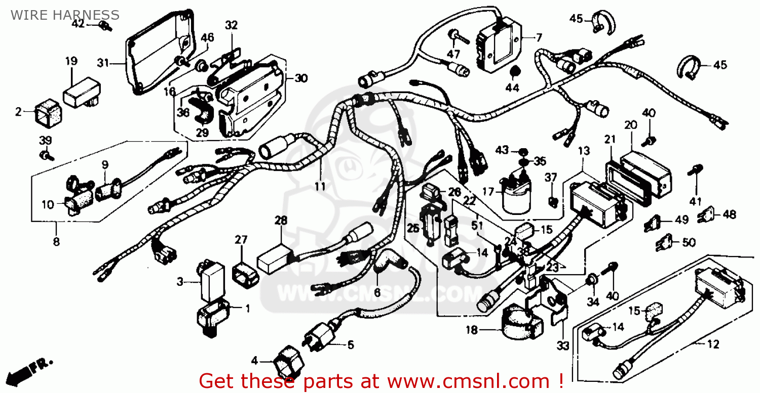 1986 Honda Fourtrax 350 Ignition Wiring Diagram from images.cmsnl.com