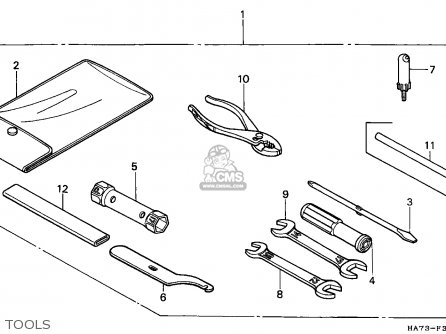 Honda TRX350D FOURTRAX 1989 (K) ENGLAND SUL parts lists and schematics