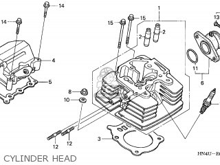 Honda TRX350FE FOURTRAX 2005 (5) AUSTRALIA parts lists and schematics