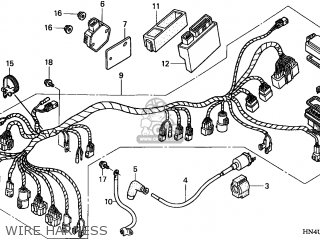 Honda TRX350FE FOURTRAX 2005 (5) AUSTRALIA parts lists and schematics