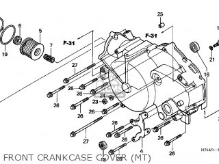 Honda TRX350FM 2006 (6) USA parts lists and schematics