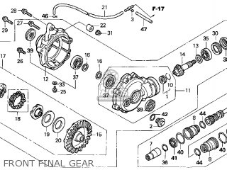 Honda TRX350FM 2006 (6) USA parts lists and schematics