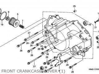 Honda TRX350FM1 FOURTRAX 350 4X4ES 2001 (1) USA parts lists and schematics