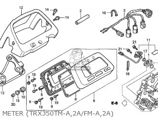 Honda TRX350FM2 RANCHER 4X4 2002 (2) USA parts lists and schematics