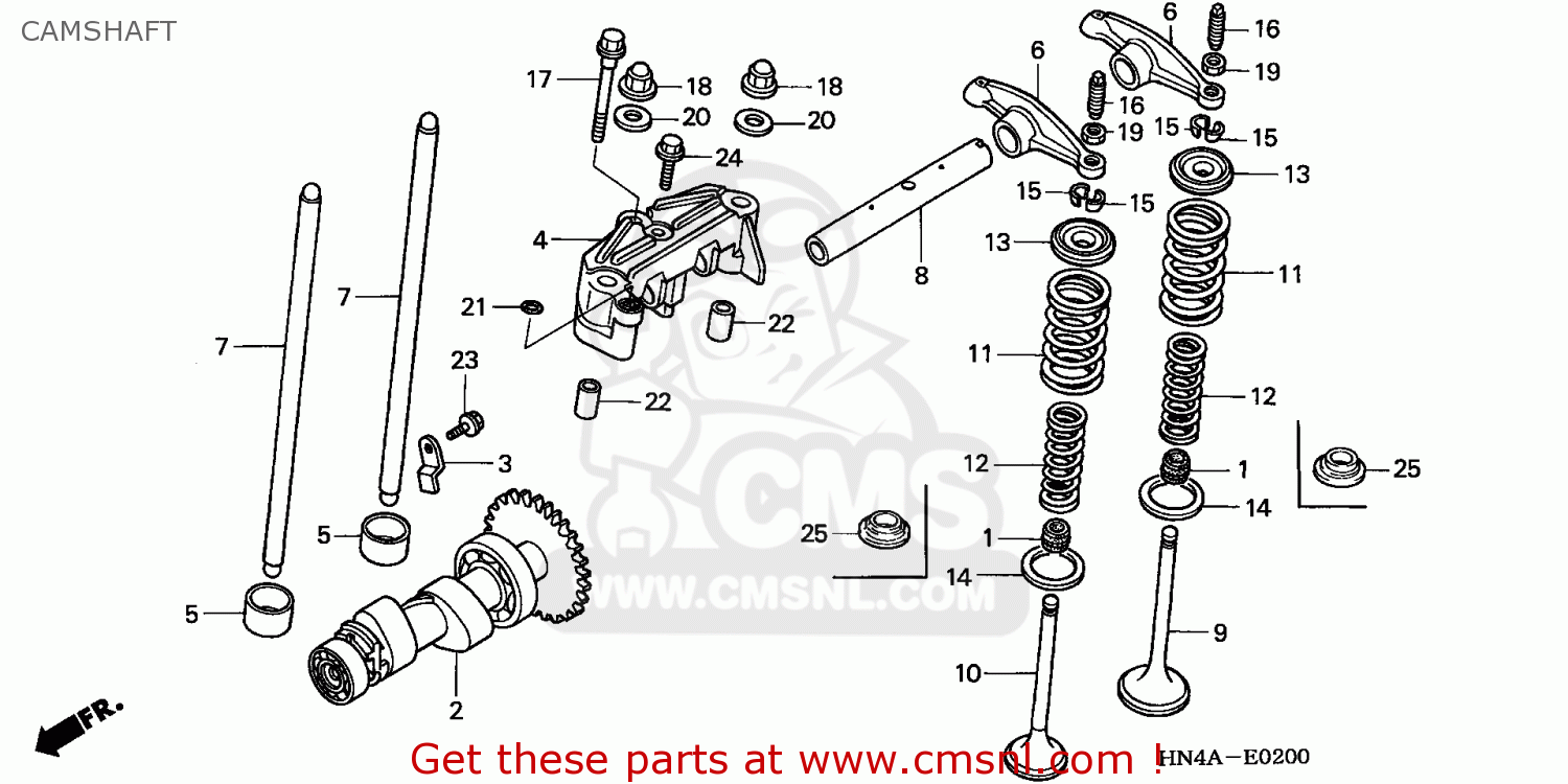 Honda TRX350FM3 RANCHER 4X4 2003 (3) USA parts lists and schematics