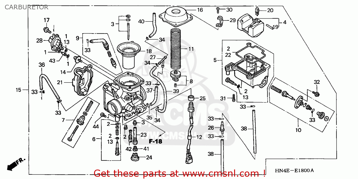 Honda TRX350FM3 RANCHER 4X4 2003 (3) USA parts lists and schematics