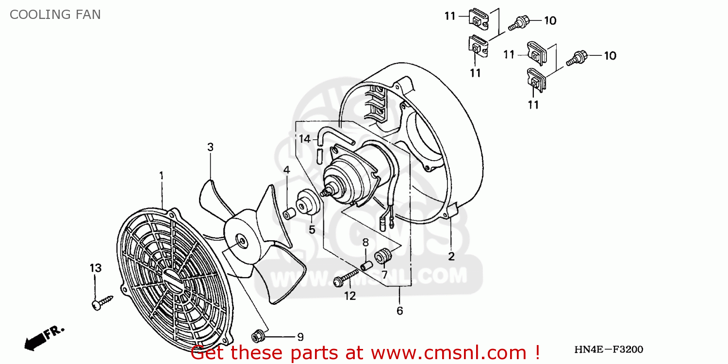 Honda TRX350FM3 RANCHER 4X4 2003 (3) USA parts lists and schematics