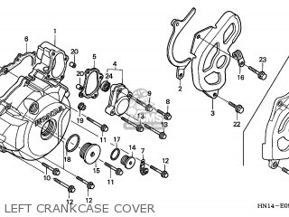 Honda TRX400EX FOURTRAX 2000 (Y) USA parts lists and schematics