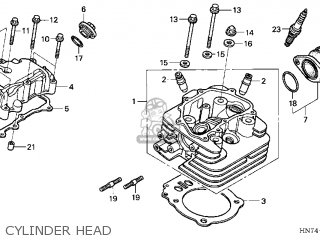 Honda TRX400FGA 2005 (5) USA parts lists and schematics