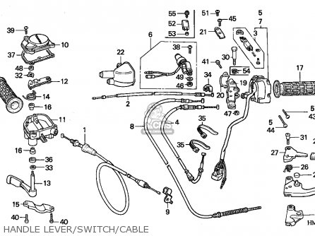 Honda TRX400FW FOURTRAX 1996 (T) AUSTRALIA HOR parts lists and schematics