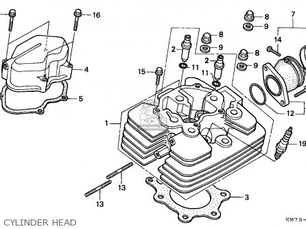 Honda TRX400FW FOURTRAX 1997 (V) AUSTRALIA HOR parts lists and schematics