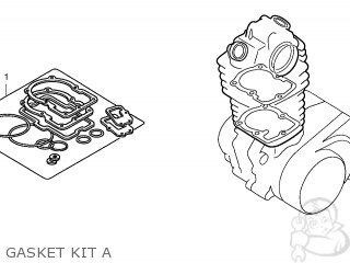 GASKET KIT A - TRX420FA FOURTRAX 2009 (9) AUSTRALIA