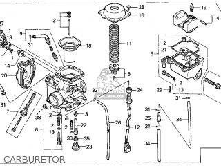 Honda TRX450ES FOURTRAX FOREMAN ES 1998 (W) USA parts ... h engine harness wiring scamatics 